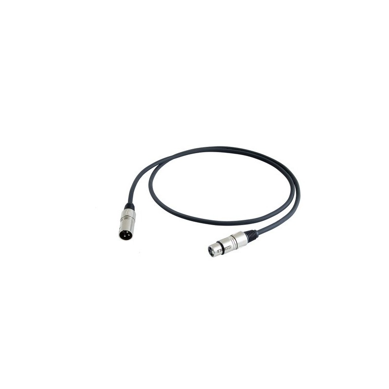 PROEL STAGE STAGE280LU5 STAGE Series kabel zbalansowany XLRf 3pin - XLRm 3pin, dł. 5m